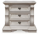 Bruchandi Antique White Nightstand