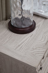 Bruchandi Antique White Nightstand