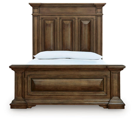 Frantanna Brown Queen Panel Bed view 3