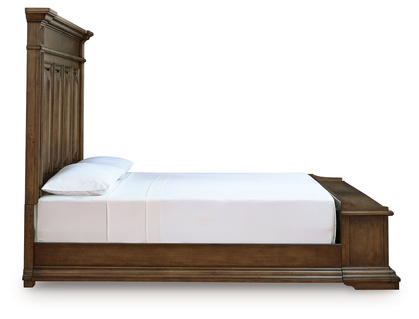 Frantanna Brown King Panel Storage Bed