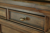 Frantanna Brown Dresser and Mirror