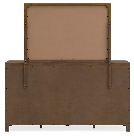 Cabalynn Light Brown Upholstered Bedroom Set view 14