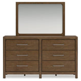 Cabalynn Light Brown Upholstered Bedroom Set view 11