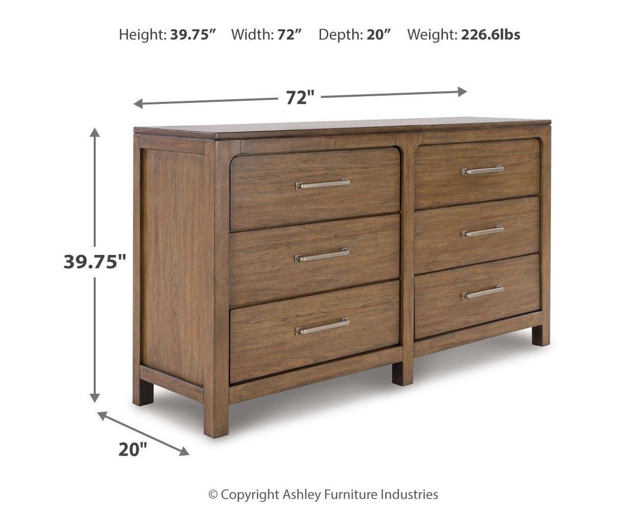Cabalynn Light Brown Dresser - Ella Furniture