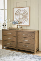 Cabalynn Light Brown Dresser - Ella Furniture