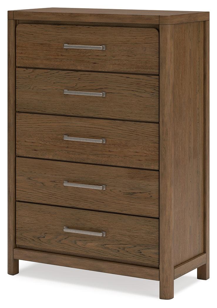 Cabalynn Light Brown Chest Of Drawers - Ella Furniture