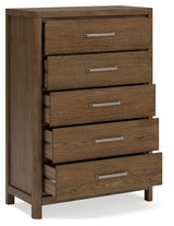 Cabalynn Light Brown Chest Of Drawers - Ella Furniture