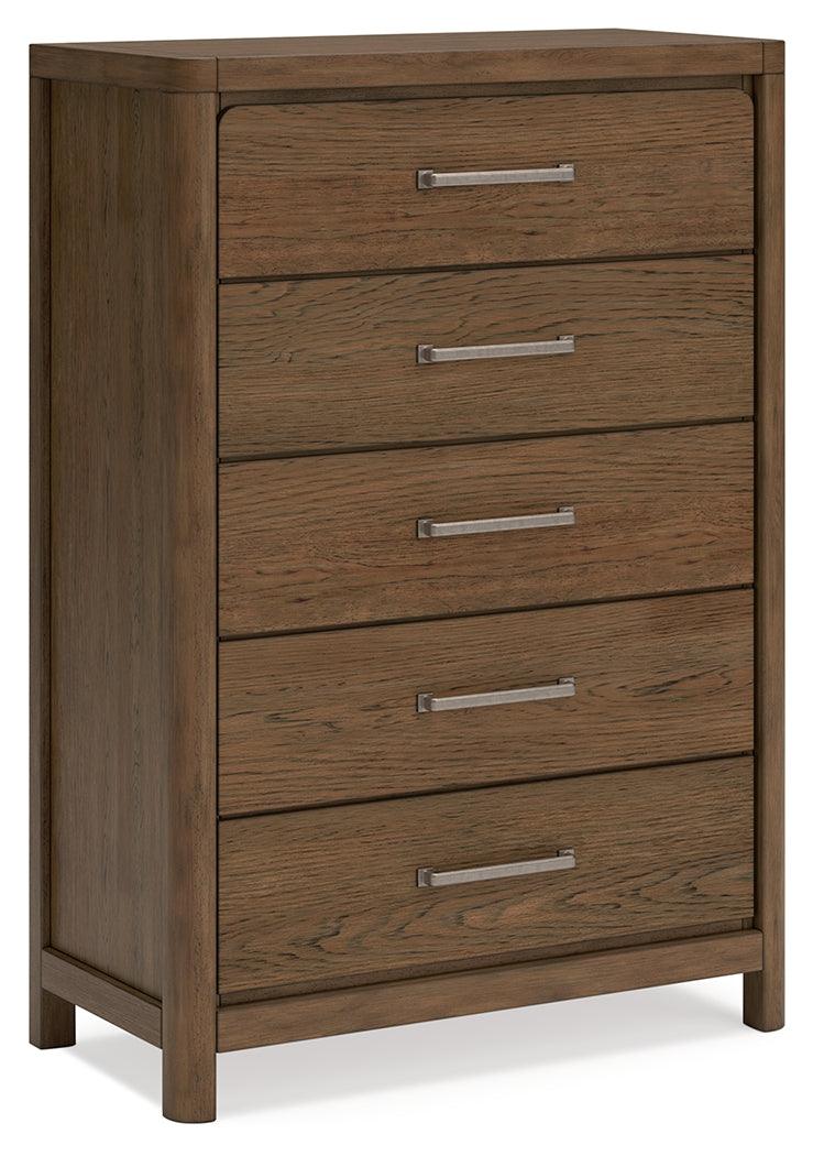 Cabalynn Light Brown Chest Of Drawers - Ella Furniture