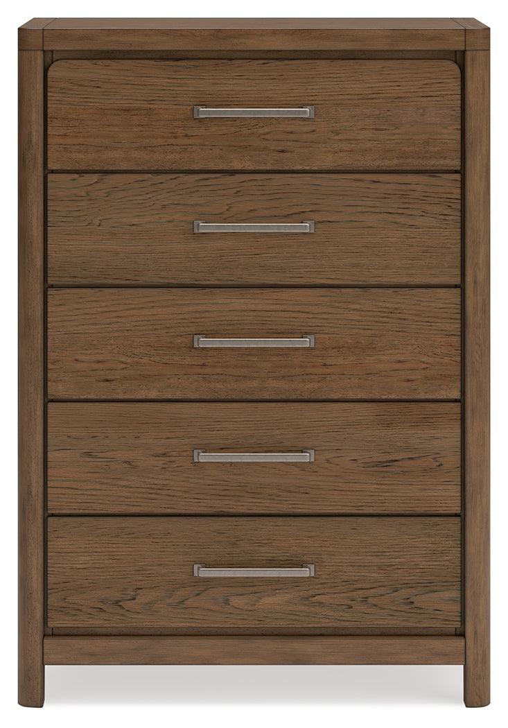 Cabalynn Light Brown Chest Of Drawers - Ella Furniture