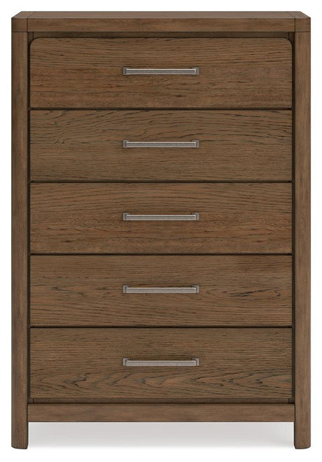 Cabalynn Light Brown Chest Of Drawers - Ella Furniture
