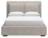 Cabalynn Light Brown Upholstered Bedroom Set view 5