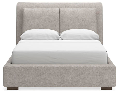Cabalynn Light Brown Upholstered Bedroom Set view 5