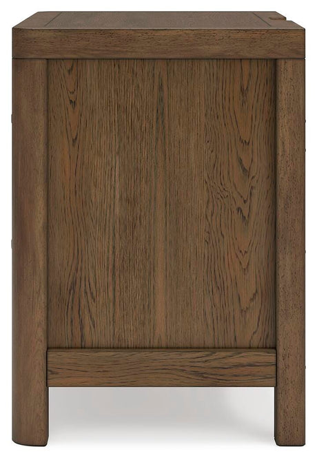 Cabalynn Light Brown Upholstered Bedroom Set view 21