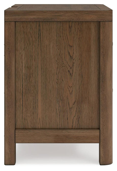 Cabalynn Light Brown Nightstand - Ella Furniture