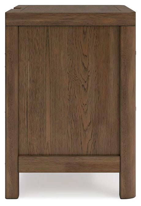 Cabalynn Light Brown Upholstered Bedroom Set view 23