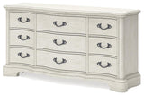 Arlendyne Antique White Dresser - Ella Furniture