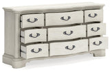 Arlendyne Antique White Dresser - Ella Furniture