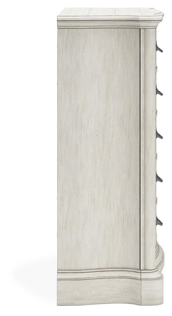 Arlendyne Antique White Chest Of Drawers - Ella Furniture