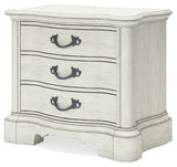 Arlendyne Antique White Nightstand - Ella Furniture