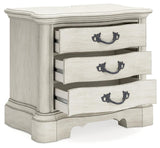 Arlendyne Antique White Nightstand - Ella Furniture