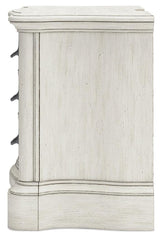 Arlendyne Antique White Nightstand - Ella Furniture