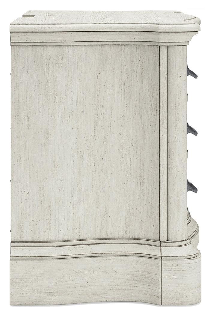 Arlendyne Antique White Nightstand - Ella Furniture