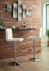 Bellatier Bone Adjustable Height Bar Stool D120-230 - Ella Furniture