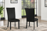 Larry Black Rectangular Dining Room Set