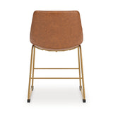 Ciabori Brown/Gold Dining Chair