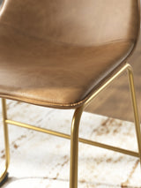 Ciabori Toast/Gold Dining Chair