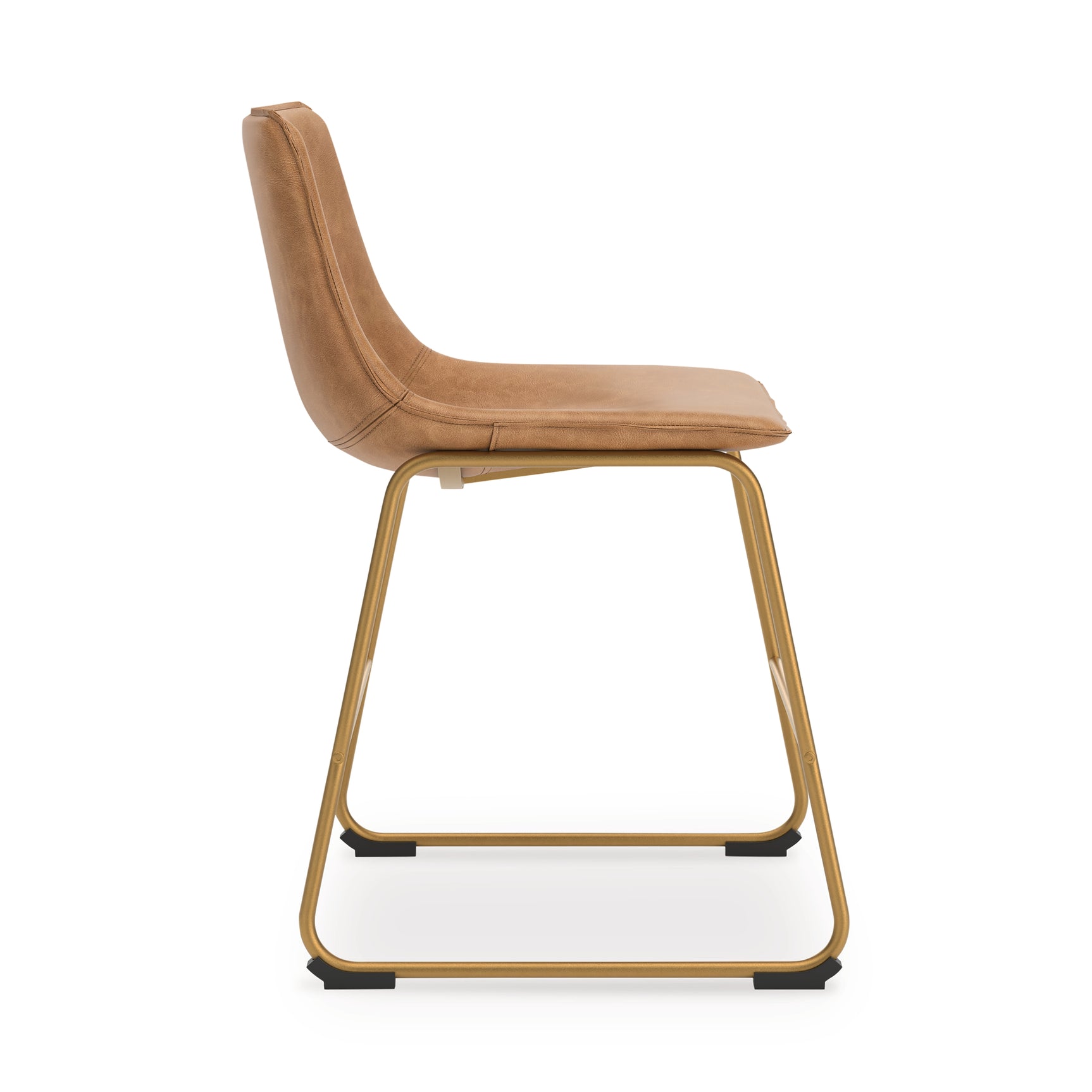 Ciabori Toast/Gold Dining Chair