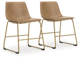 Ciabori Toast/Gold Dining Chair