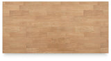 Gesthaven Natural/Green Counter Height Dining Table and 2 Barstools