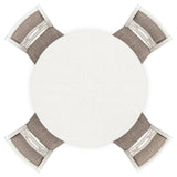 Erinberg Antique White Dining Table and 4 Chairs (Set of 5)