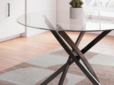 Pharwynn Black Dining Table