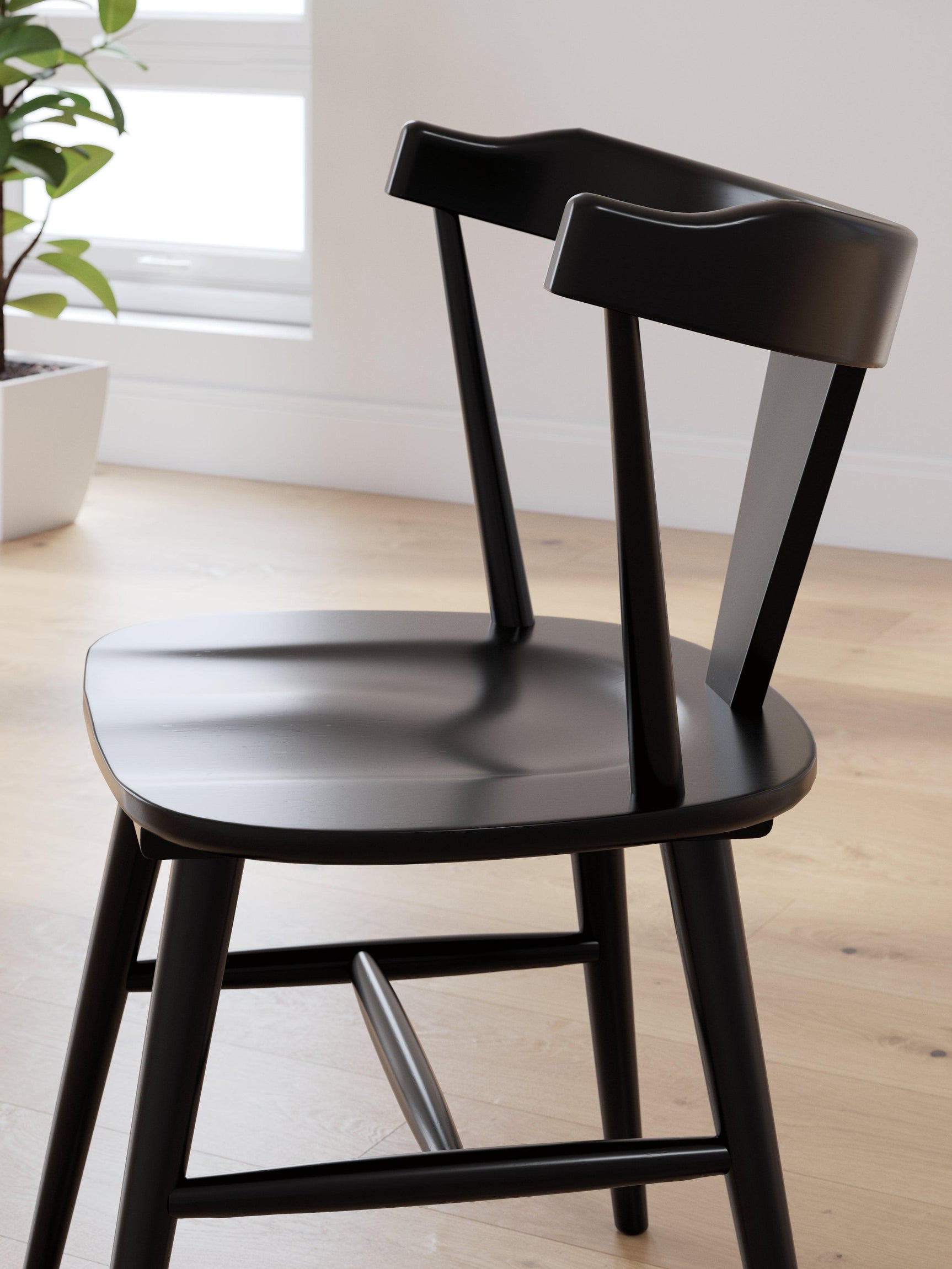 Gretlynn Black Dining Chair