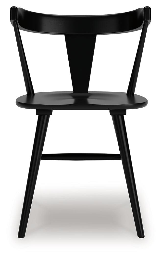 Gretlynn Black Dining Chair