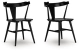 Gretlynn Black Dining Chair