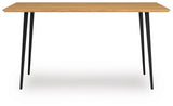 Gretlynn Black/Natural Dining Table