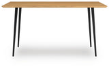 Gretlynn Black/Natural Dining Set view 9