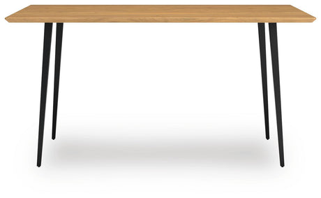 Gretlynn Black/Natural Dining Set view 9