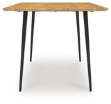 Gretlynn Black/Natural Dining Table