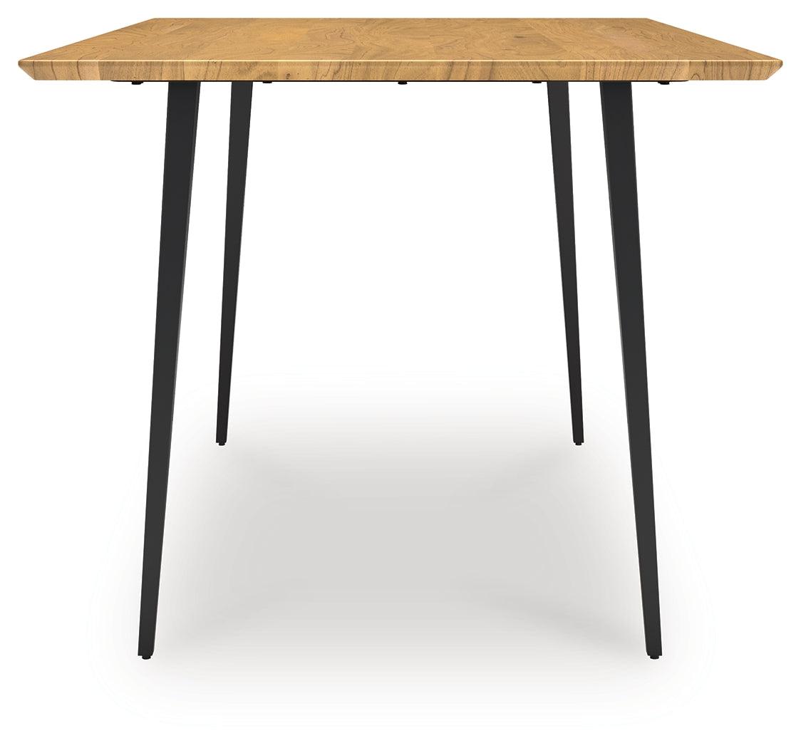 Gretlynn Black/Natural Dining Table