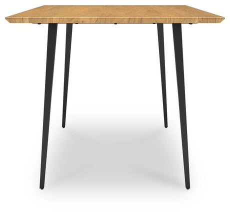 Gretlynn Black/Natural Dining Set view 11