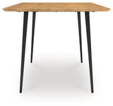 Gretlynn Black/Natural Dining Table