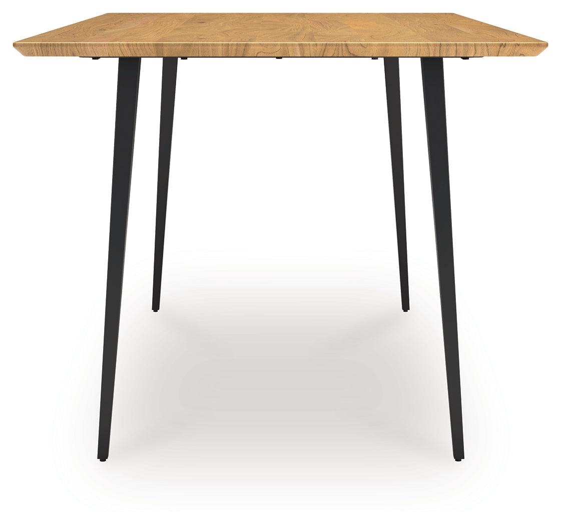 Gretlynn Black/Natural Dining Table