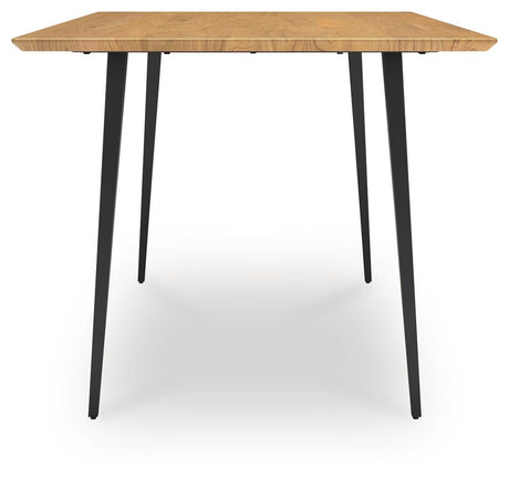 Gretlynn Black/Natural Dining Set view 13