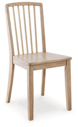 Gleanville Light Brown Dining Chair