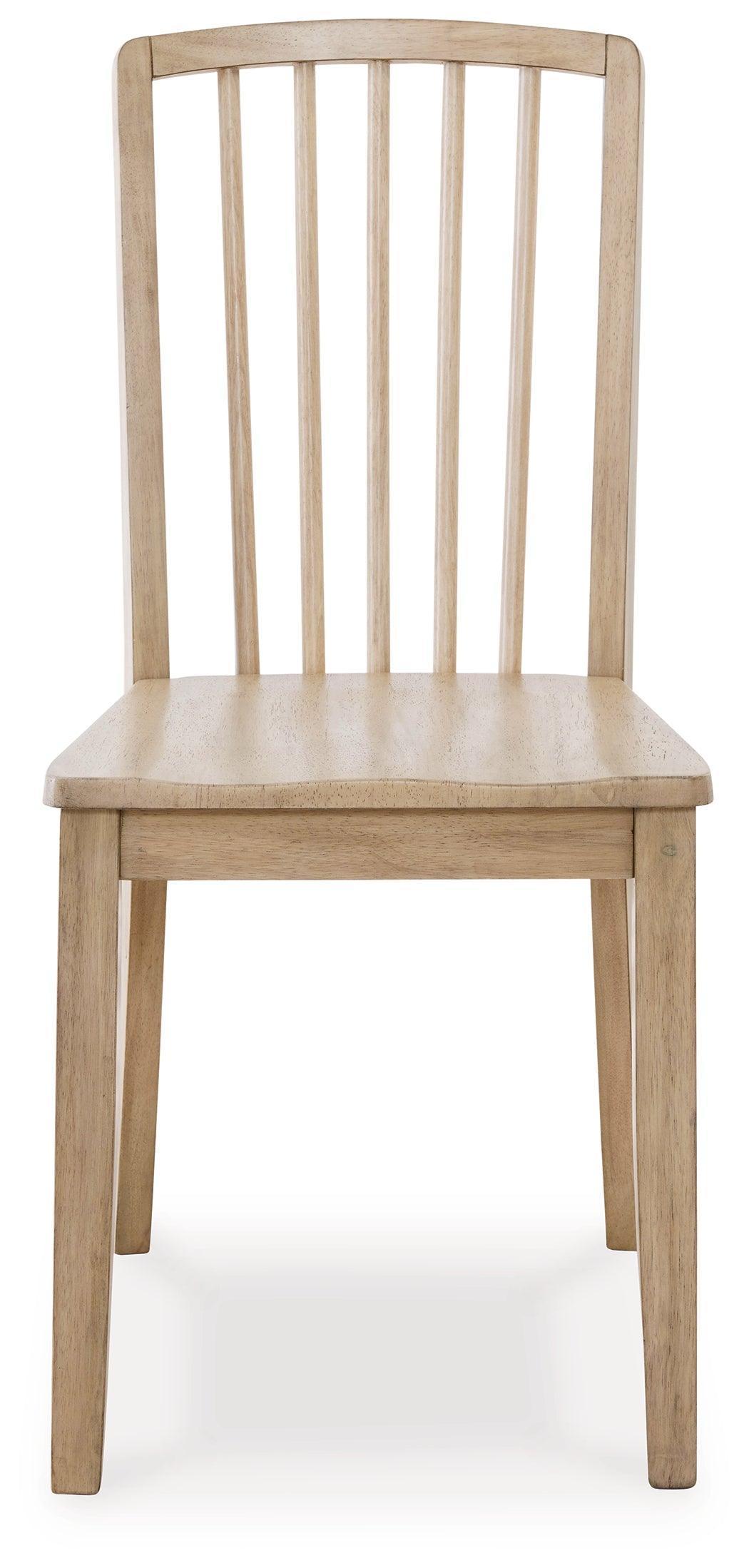 Gleanville Light Brown Dining Chair