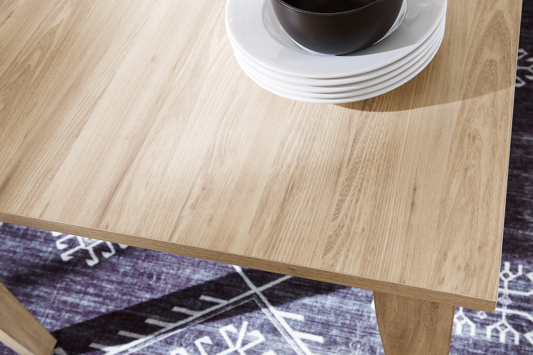 Gleanville Light Brown Dining Table - Ella Furniture